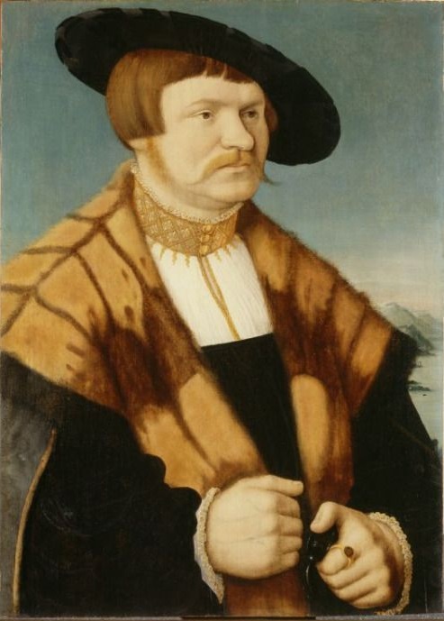 Hans Bromm, 1535, by Conrad Faber von Creuznach (ca. 1490-1553) Germanisches Nationalmuseum, Nuremburg,  Gm1597